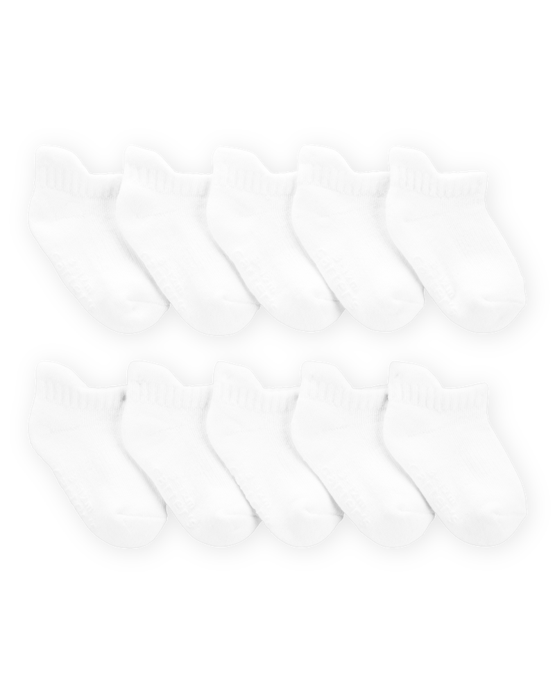 Baby 10-Pack No Show Socks, image 1 of 3 slides
