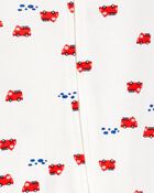 Baby 2-Pack 2-Way Zip Cotton Sleep & Play Pajamas, image 2 of 5 slides