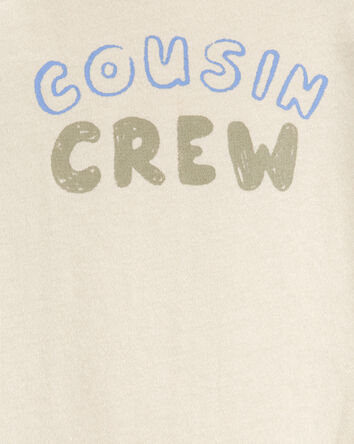 Baby Cousin Crew Short-Sleeve Bodysuit - Ivory, 