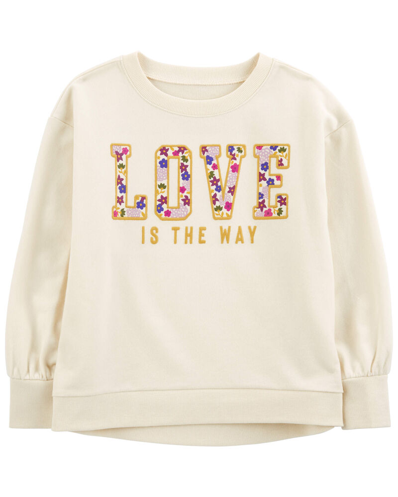 Kid Love Is The Way Sweatshirt, image 1 of 3 slides