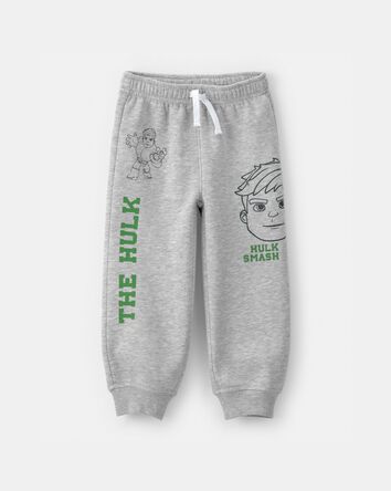 Toddler Boy &copy;Marvel The Incredible Hulk Fleece Joggers - Grey, 