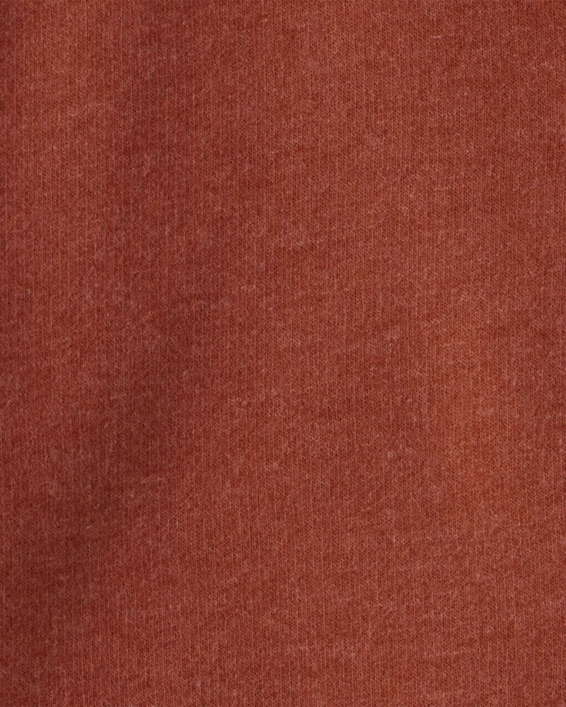 Boys Zip-Up Hoodie - Brown, image 2 of 3 slides