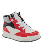 Toddler High-Top Sneakers - Red/White, image 1 of 7 slides