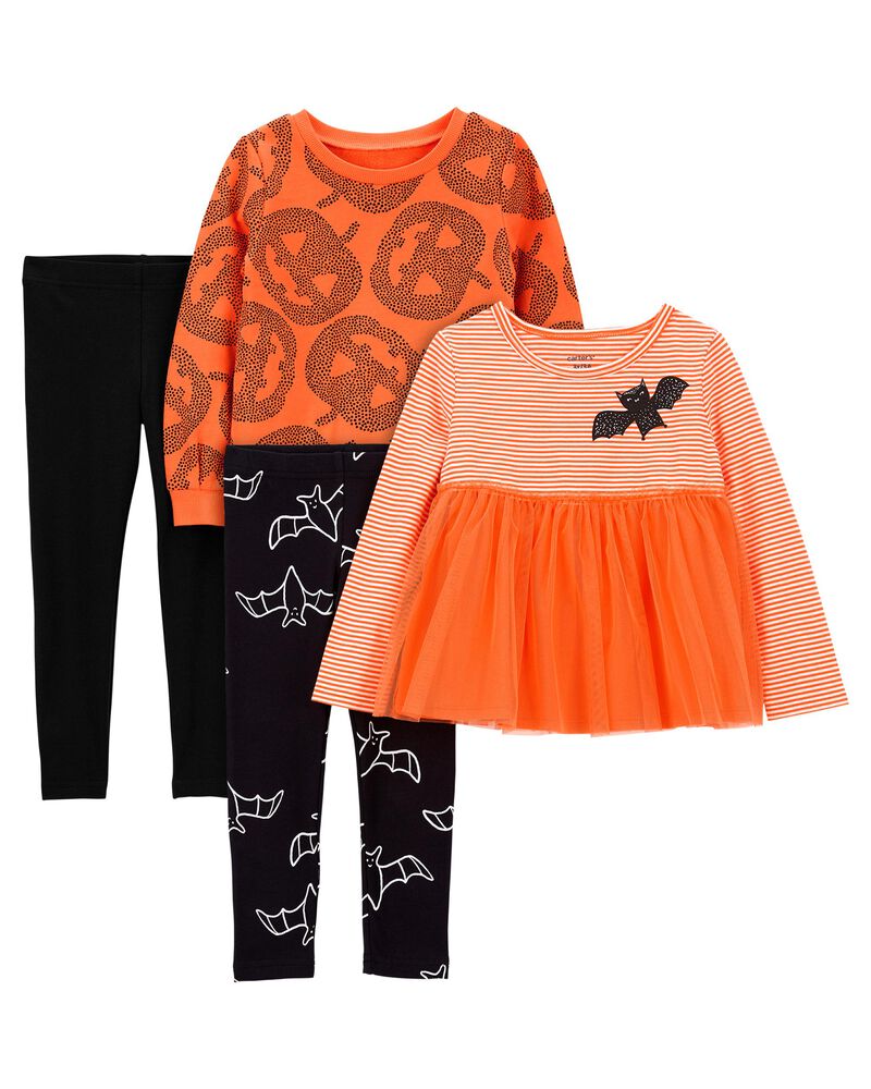 Baby 4-Piece Halloween Outfit Set, image 1 of 3 slides