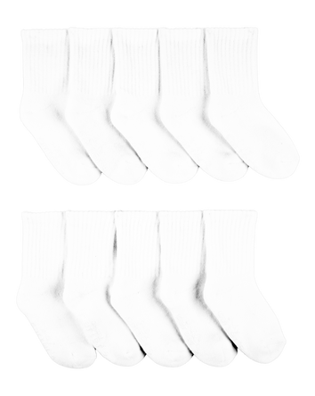 Toddler 10-Pack Crew Socks, 