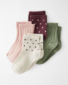 Toddler 4-Pack Slip Resistant Socks
, image 1 of 2 slides