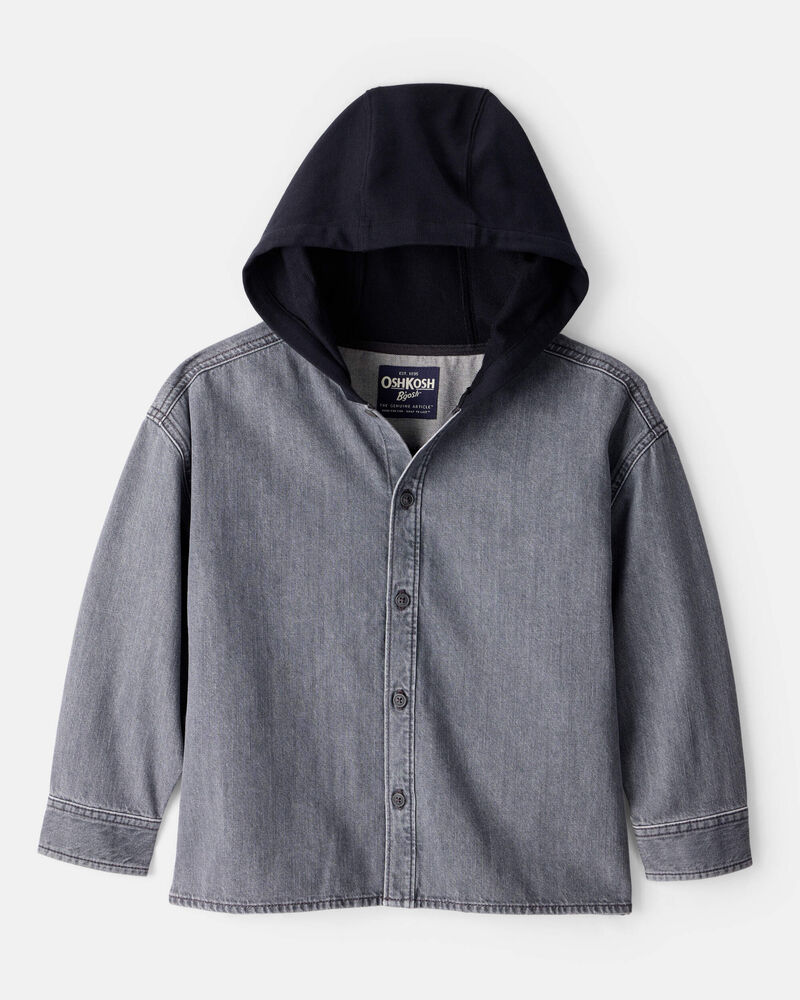 Boys Cotton Long-Sleeve Fashion Jacket , image 1 of 3 slides