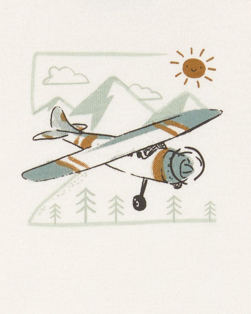 Baby 3-Piece Airplane Little Jacket Set, image 2 of 3 slides