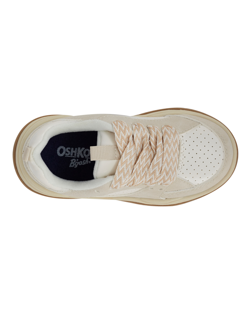 Toddler Casual Sneakers - Tan, image 4 of 7 slides