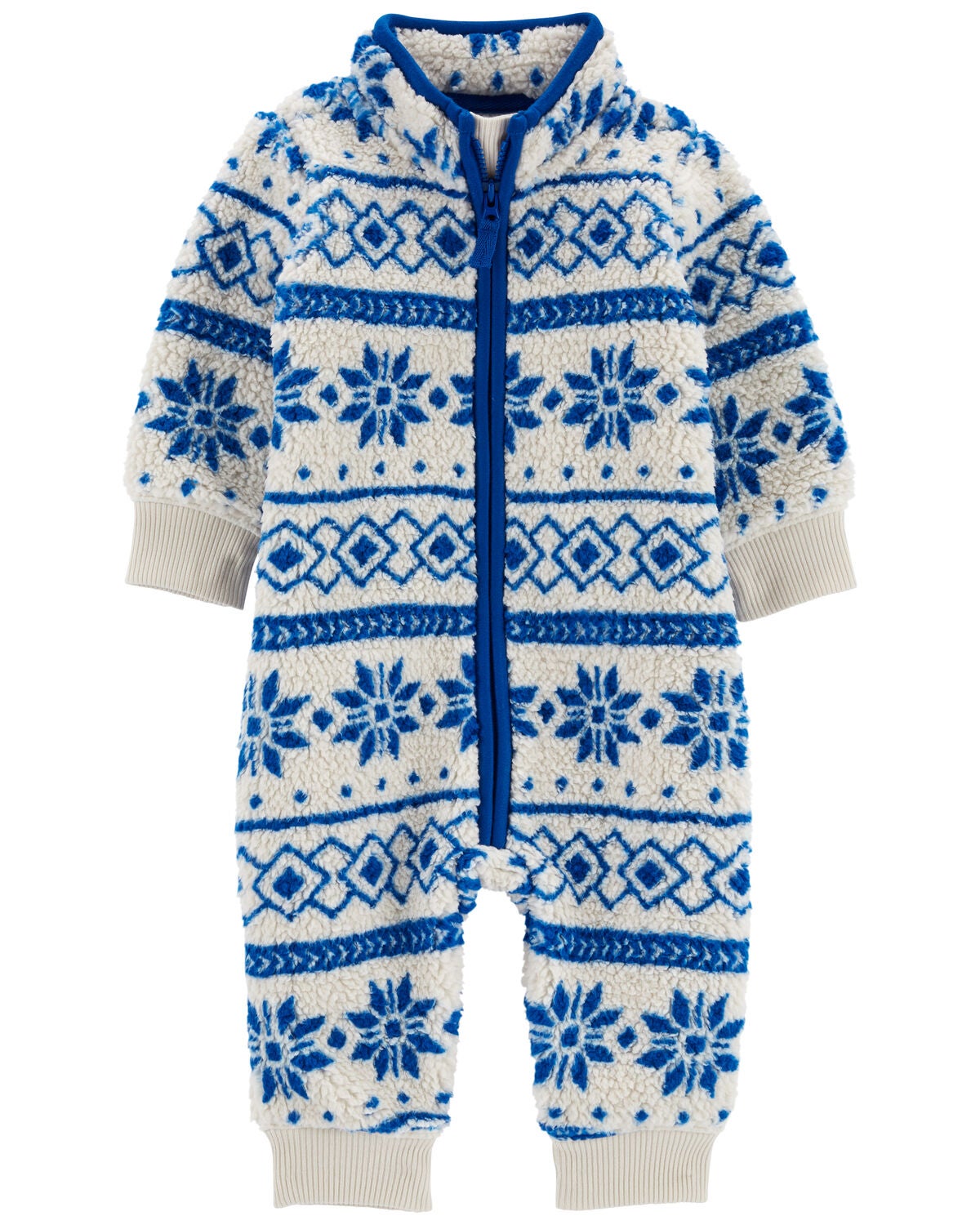 Baby Fair Isle Fleece Jumpsuit