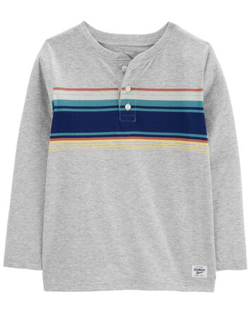 Kid Striped Henley, 