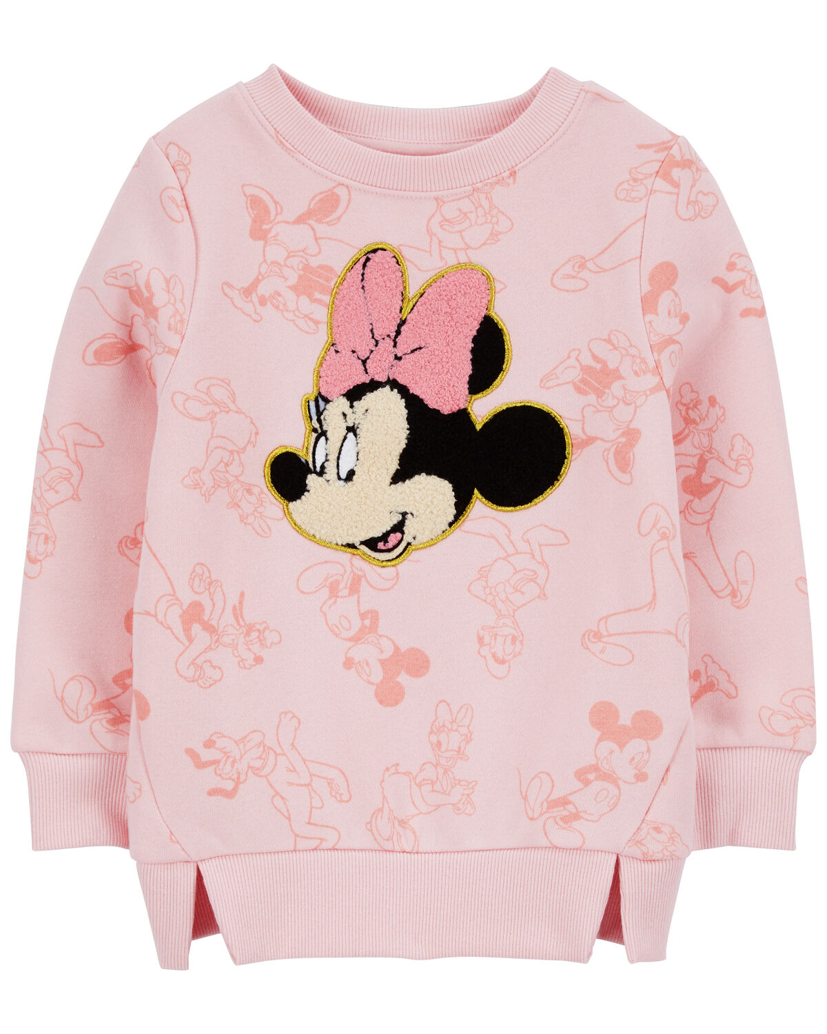 Pink Kid Minnie Mouse Sweatshirt | carters.com