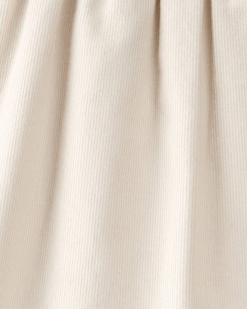 Baby Organic Cotton Corduroy Pocket Dress in Toasted Wheat, image 5 of 6 slides