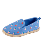 Toddler Strawberry Slip-On Casual Shoes - Blue, image 6 of 6 slides