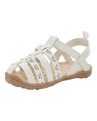 Baby Every Step® First Walker Fisherman Sandals - White, image 7 of 7 slides
