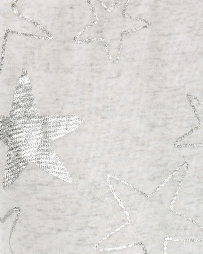 Girls Star Cozy Fleece Leggings, image 4 of 5 slides