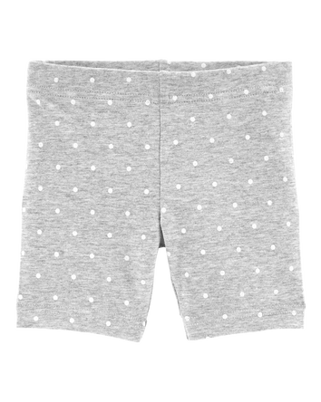 Toddler Polka Dot Bike Shorts, 