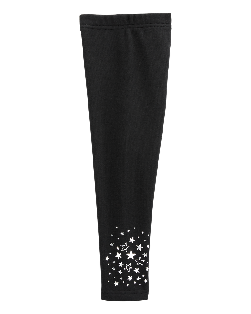 Toddler Star Cozy Fleece Leggings, image 6 of 8 slides