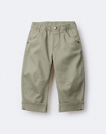 Toddler Girl Bailey Barrel Pant - Olive, 