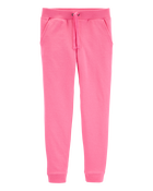 Kid Pull-On French Terry Joggers, image 1 of 3 slides