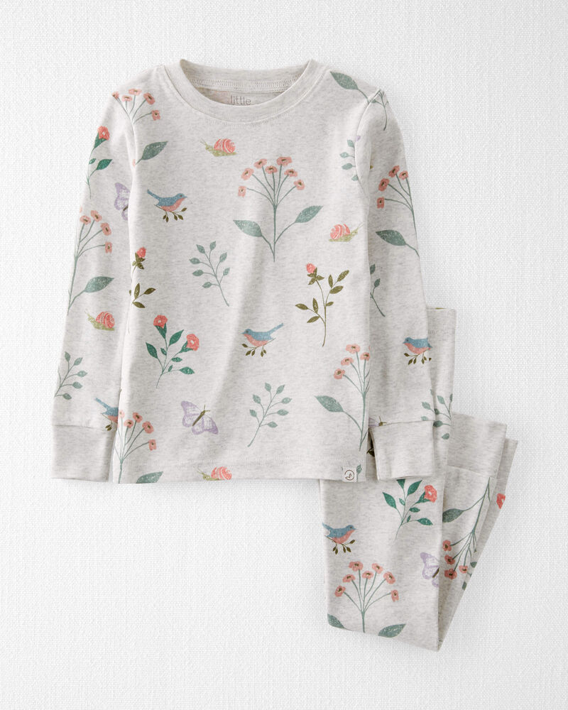 Toddler Organic Cotton Pajamas Set, image 1 of 4 slides