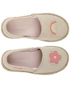 Toddler Floral Slip-On Shoes, image 6 of 6 slides