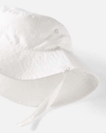 Baby Recycled Twill Swim Hat, 