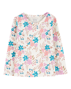Baby 2-Piece Floral Tee & Flutter Jumper Set, image 3 of 6 slides