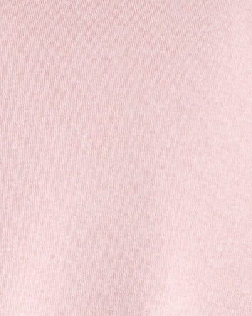 Girls Long-Sleeve Hooded Zip-Up Jacket - Pink, 