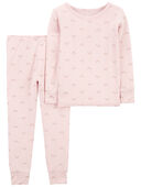 Pink - Toddler 2-Piece Rainbow PurelySoft Pajamas