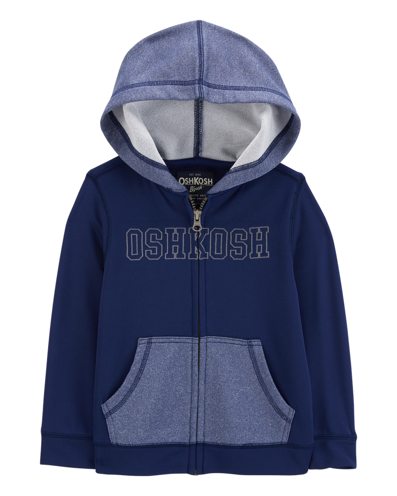 Toddler 2-Piece OshKosh Logo Zip Jacket & French Terry Pants Set, image 4 of 7 slides