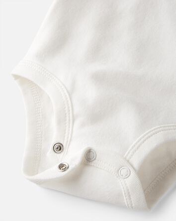 Baby 3-Pack Organic Cotton Bodysuits, 