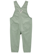 Baby Floral Lined Lightweight Canvas Overalls, image 2 of 3 slides