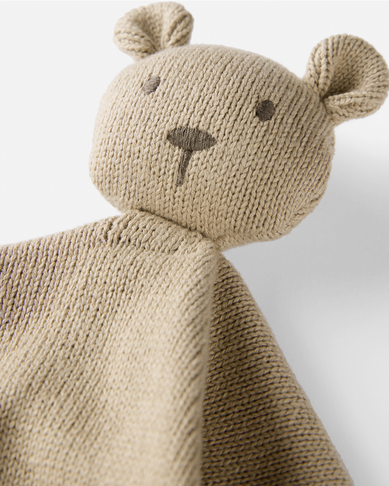 Baby Organic Cotton Bear Lovey, image 3 of 3 slides
