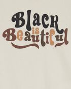 Baby Black Is Beautiful Cotton Bodysuit, image 2 of 3 slides