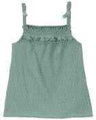 Baby Textured Smocked Tank, image 1 of 3 slides