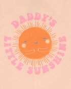 Baby 'Daddy's Little Sunshine' Sleeveless Bodysuit, image 2 of 3 slides