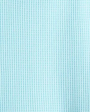 Baby Boy Long-Sleeve Henley Tee - Blue, 