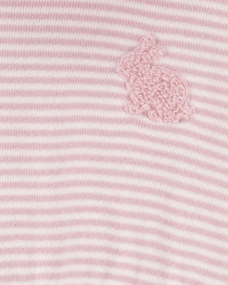 Baby Striped Hooded Dress, image 4 of 5 slides