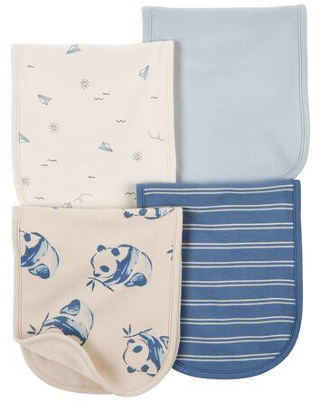 4-Pack Burp Cloths, 