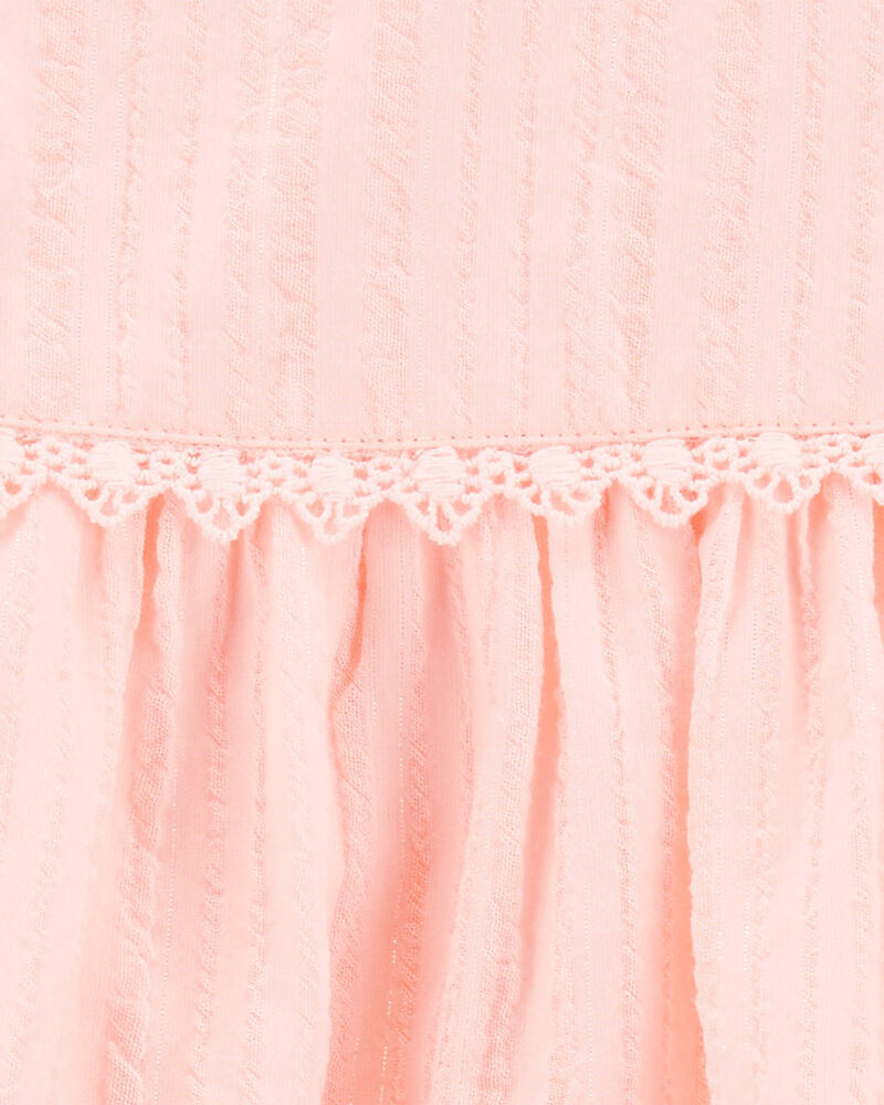 Baby Eyelet Babydoll Dress, image 4 of 5 slides