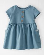 Baby Organic French Terry Dress, image 1 of 6 slides