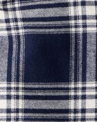 Baby Organic Cotton Button-Front Flannel Shirt, image 3 of 5 slides