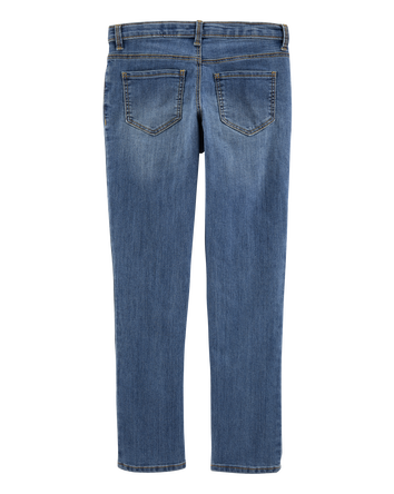 Kid Medium Wash Skinny-Leg Jeans, 