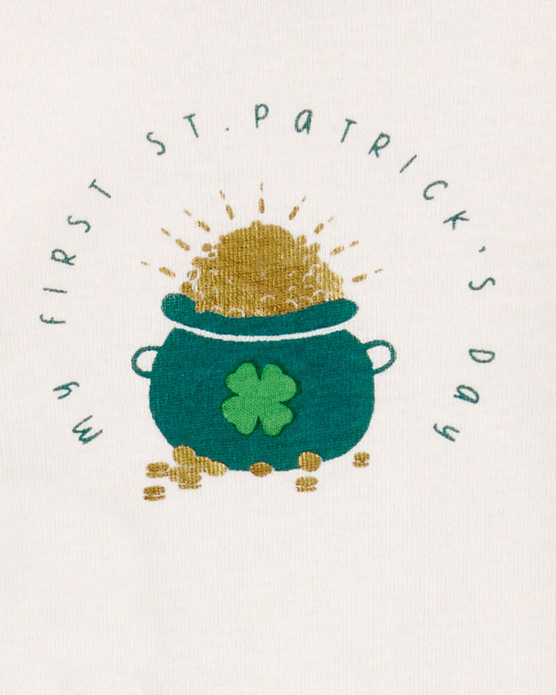 Baby 2-Piece St. Patrick's Day Bodysuit Pant Set, image 3 of 5 slides