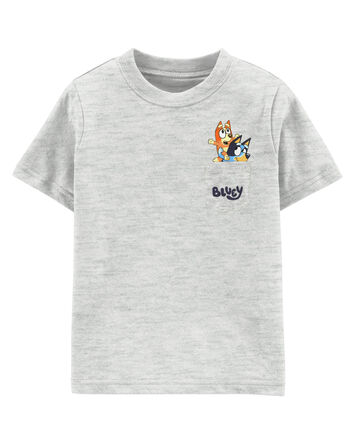 Toddler Bluey Tee - Grey, 