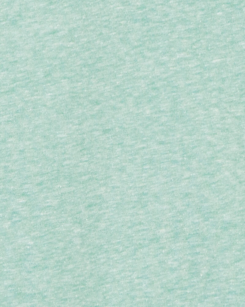 Kid Heathered Pocket Henley, image 2 of 3 slides