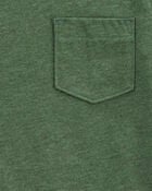 Toddler Solid Short-Sleeve Tee - Green, image 2 of 3 slides