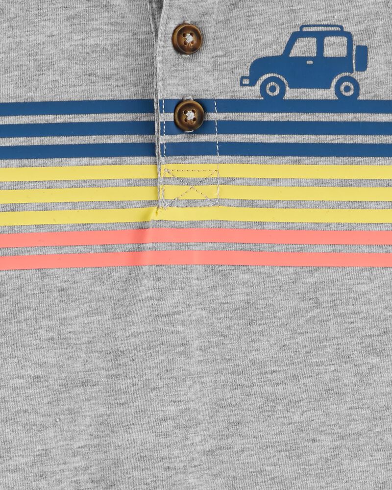 Henley Romper, image 2 of 3 slides