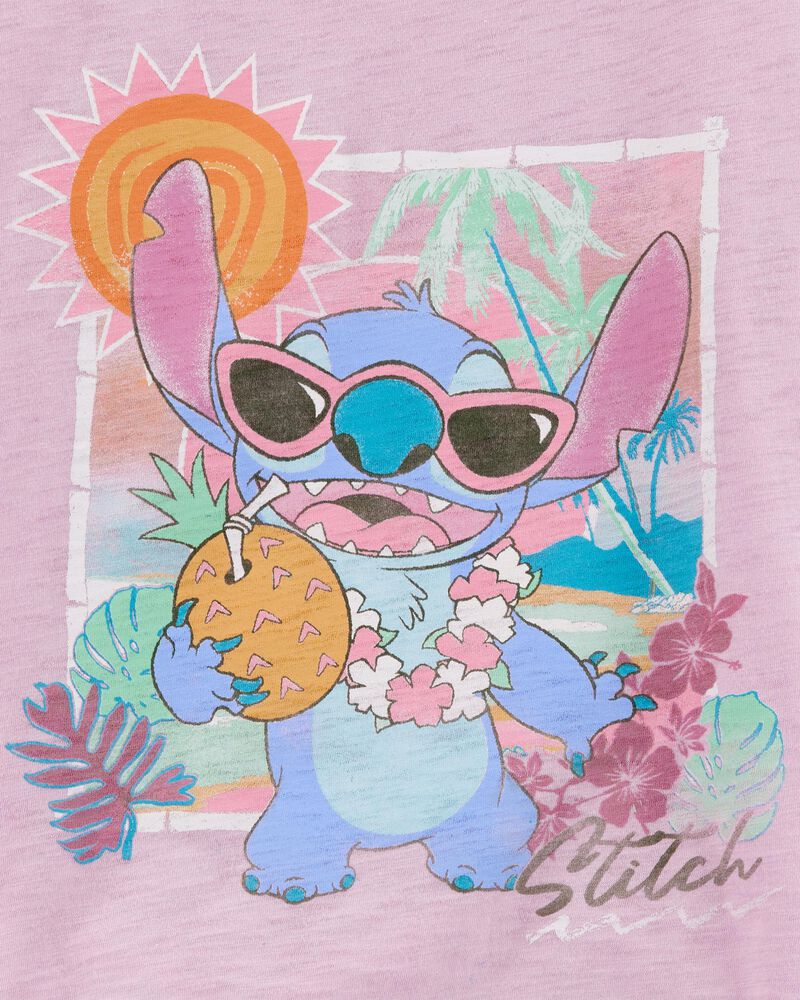 Kid Disney© Lilo & Stitch Graphic Tee - Pink, image 2 of 2 slides